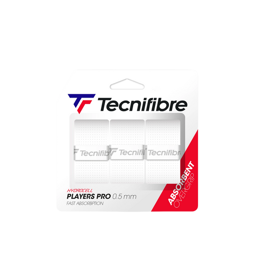 Tecnifibre overgrip Pro Players (3) Blanc