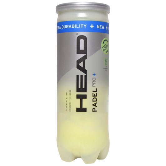Head balles Padel Pro+ (tube de 3)