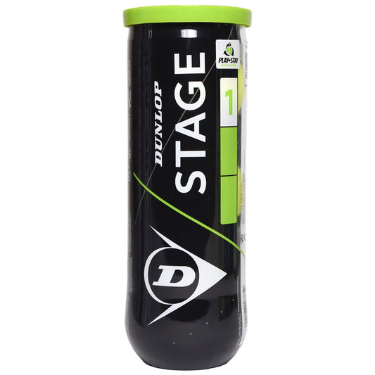 Dunlop Stage 1 Regular Duty Balls (Tube of 3) Green