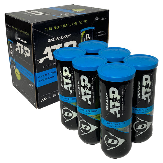 Dunlop balls ATP Championship Extra-duty Case (6 cans of 3)