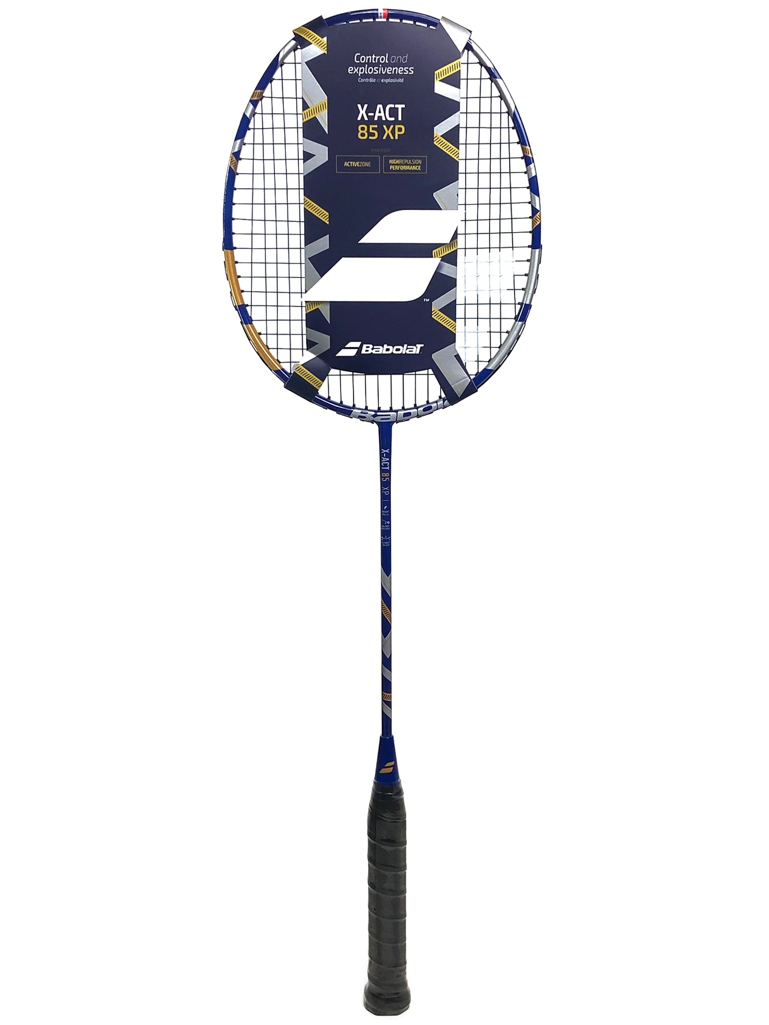 Babolat X-Act 85 XP Strung Dark Blue/Yellow - G2
