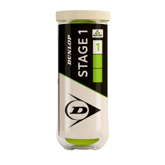 Dunlop balls TB Stage 1 Green Junior (Tube of 3)