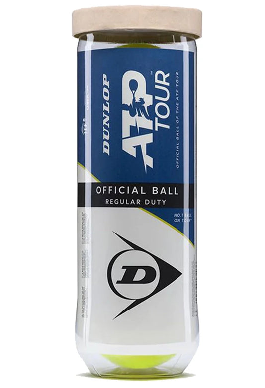 Dunlop balles TB ATP Tour Regular Duty (tube de 3)