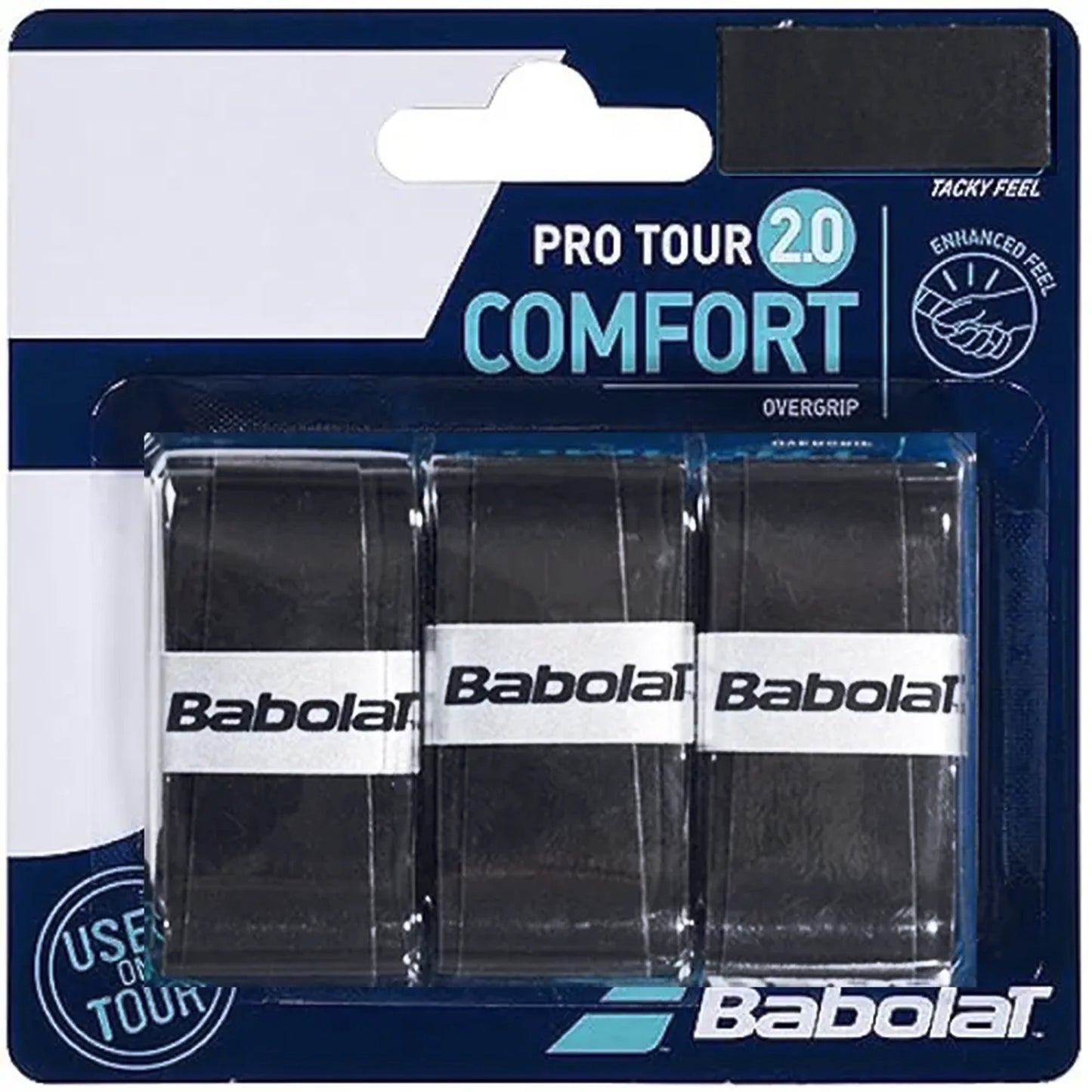 Babolat overgrip Pro Tour 2.0 (3) Noir