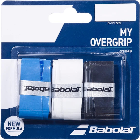 Babolat MY Overgrip (3) Black/White/Blue