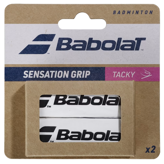 Babolat Sensation Grip X2 Blanc - Badminton