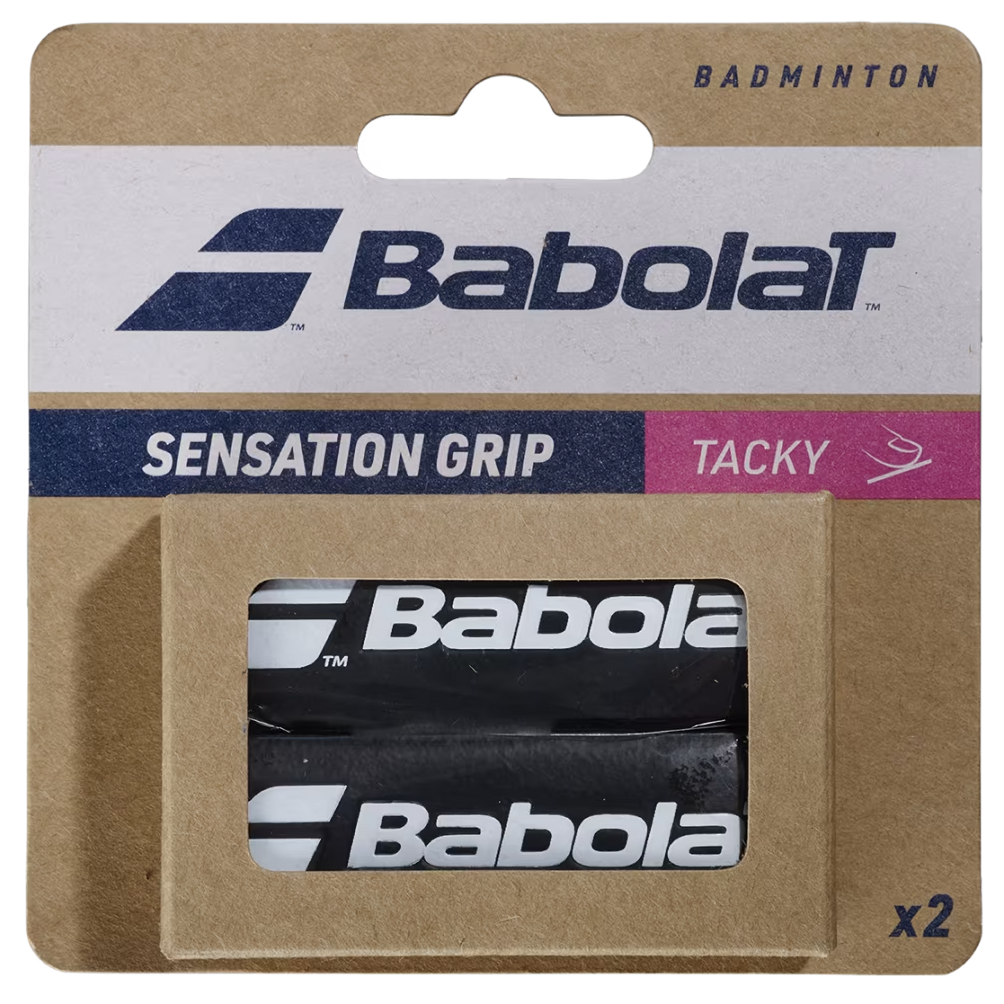 Babolat Sensation Grip X2 Black - Badminton - Tenniszon