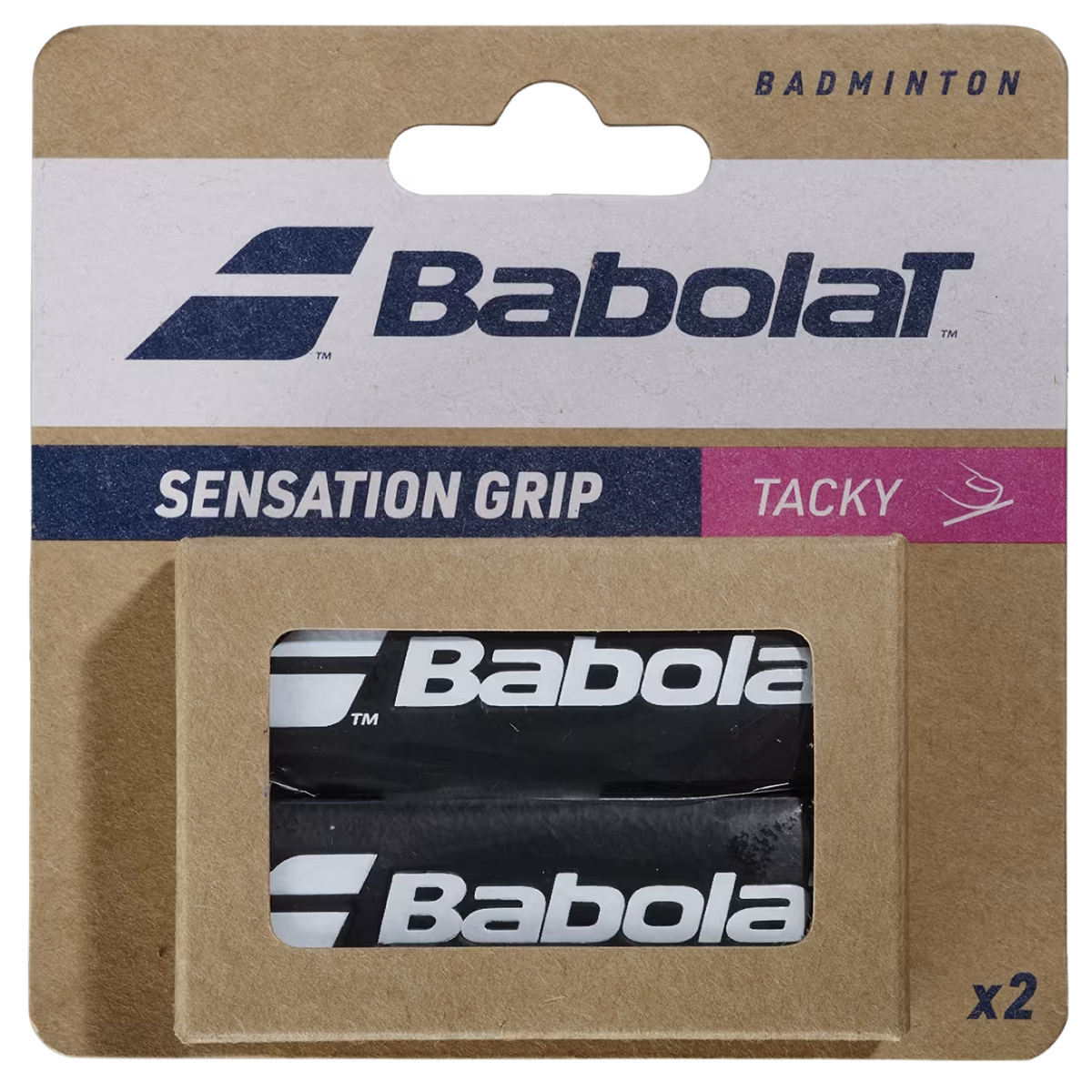 Babolat Sensation Grip X2 Black - Badminton - Tenniszon