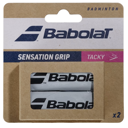 Babolat Sensation Grip X2 Silver - Badminton
