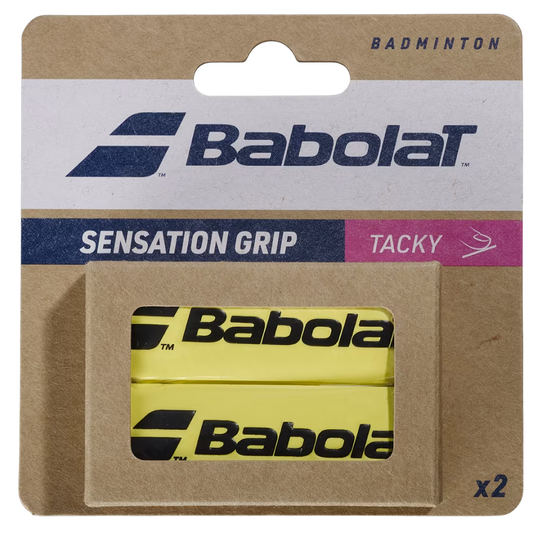 Babolat Sensation Grip X2 Yellow - Badminton