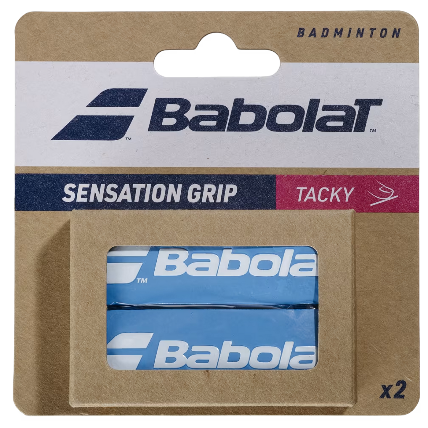Babolat Sensation Grip X2 Blue - Badminton