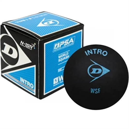 Dunlop Squash Ball Intro Single Blue Dot (unit)