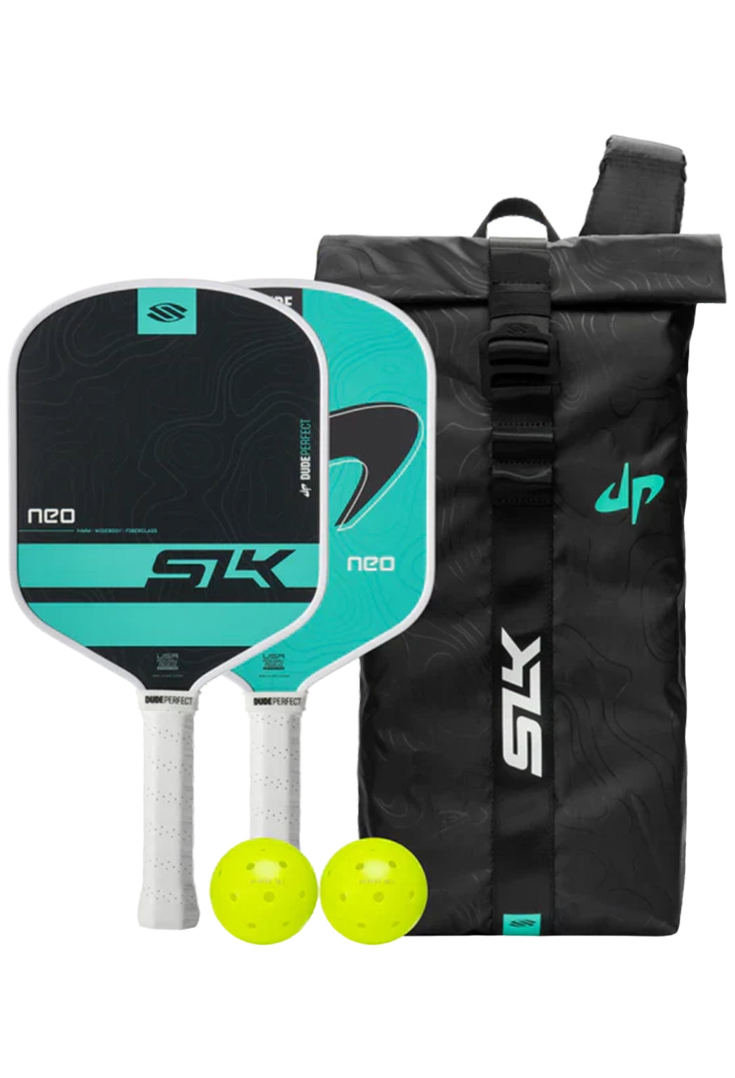 Selkirk Dude Perfect SLK Neo Fibre de verre Ensemble de 2 raquettes