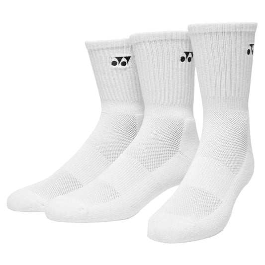 Yonex Mid-Cut Sport Socks 8422EX (pack of 3) White