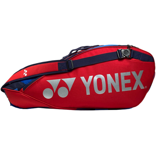 Yonex 6pk Pro Racquet Bag (92226EX) Scarlet