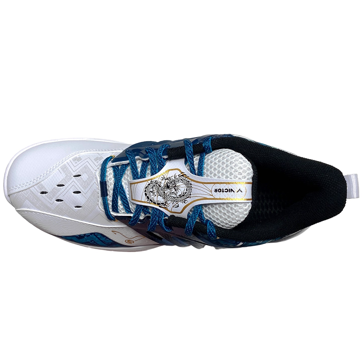 Victor Indoor Homme Édition CNY A790CNY-EX AB Blanc/Bleu