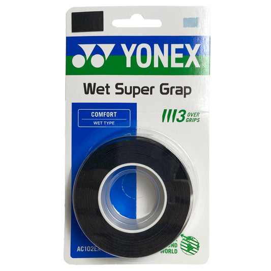 Yonex overgrip Wet Super Grap (3) Noir