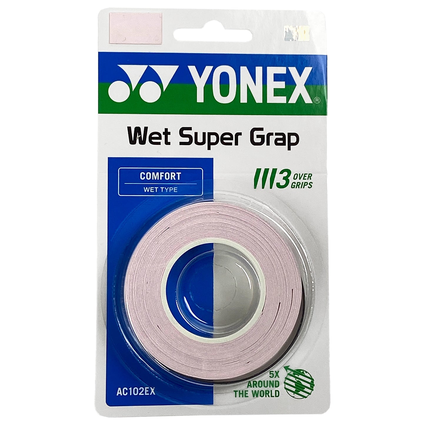 Yonex overgrip Wet Super Grap (3) Mist Pink