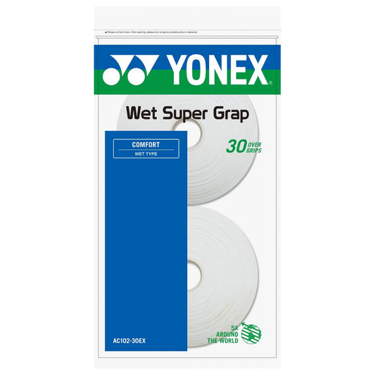 Yonex overgrip Wet Super Grap (30) White