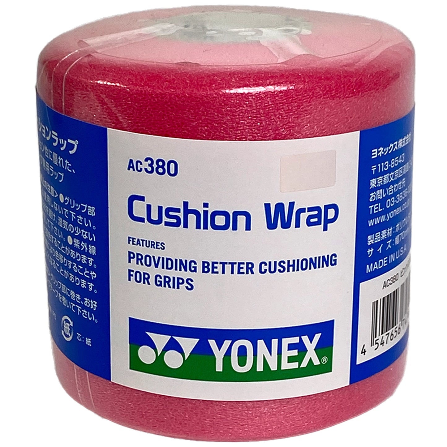 Yonex Cushion Wrap AC380 Pink
