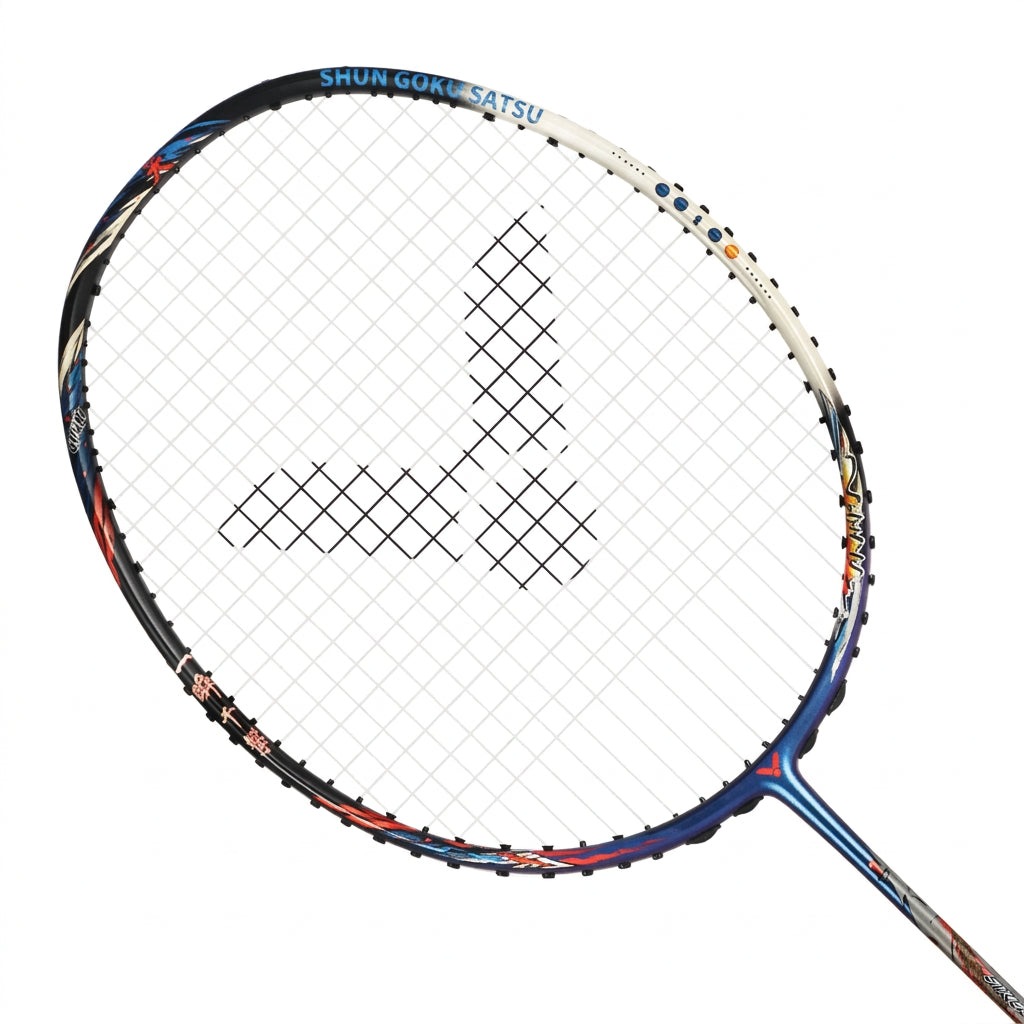Victor x Street Fighter Collection Auraspeed Gouki B Unstrung Black-Blue/Red