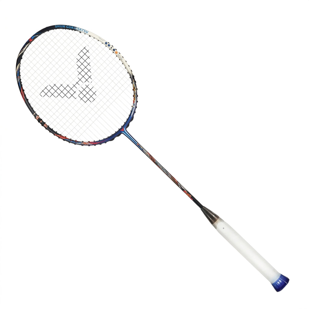 Victor x Street Fighter Collection Auraspeed Gouki B Unstrung Black-Blue/Red