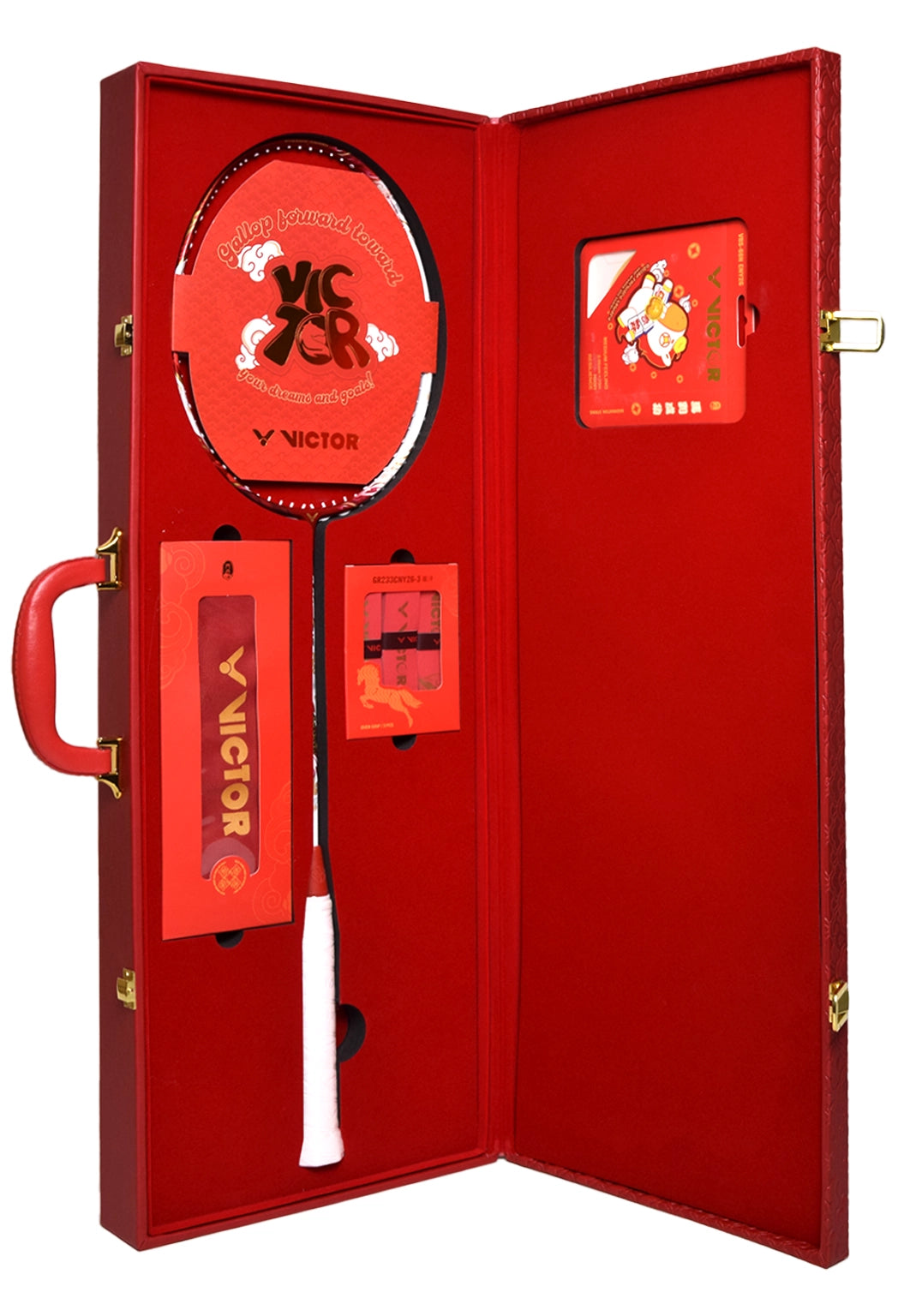 Victor 2026 Chinese New Year Racquet Gift Box Collection Limited Edition (ARS-HS-PLUS-CNY26-GB-D) - 4U