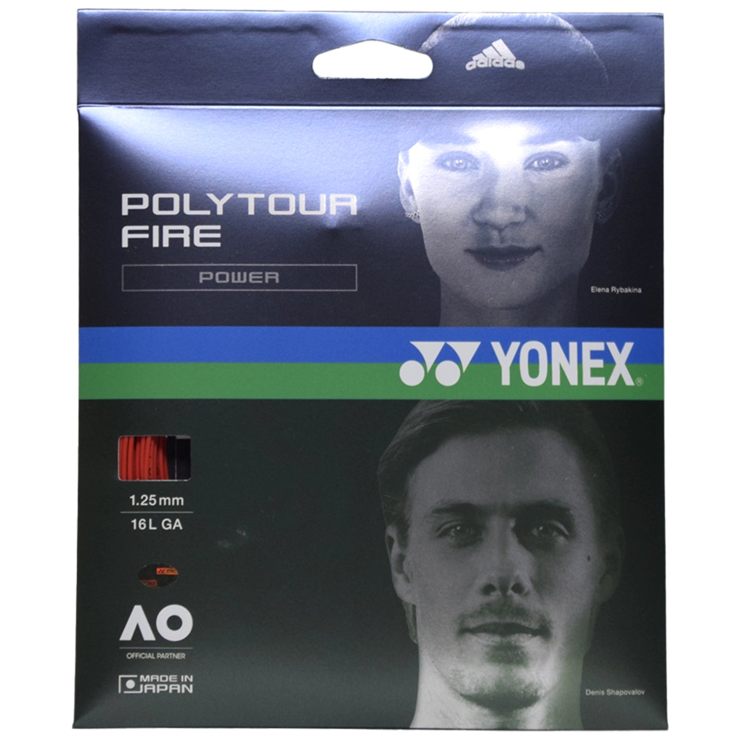 Yonex Polytour Fire 125 Red
