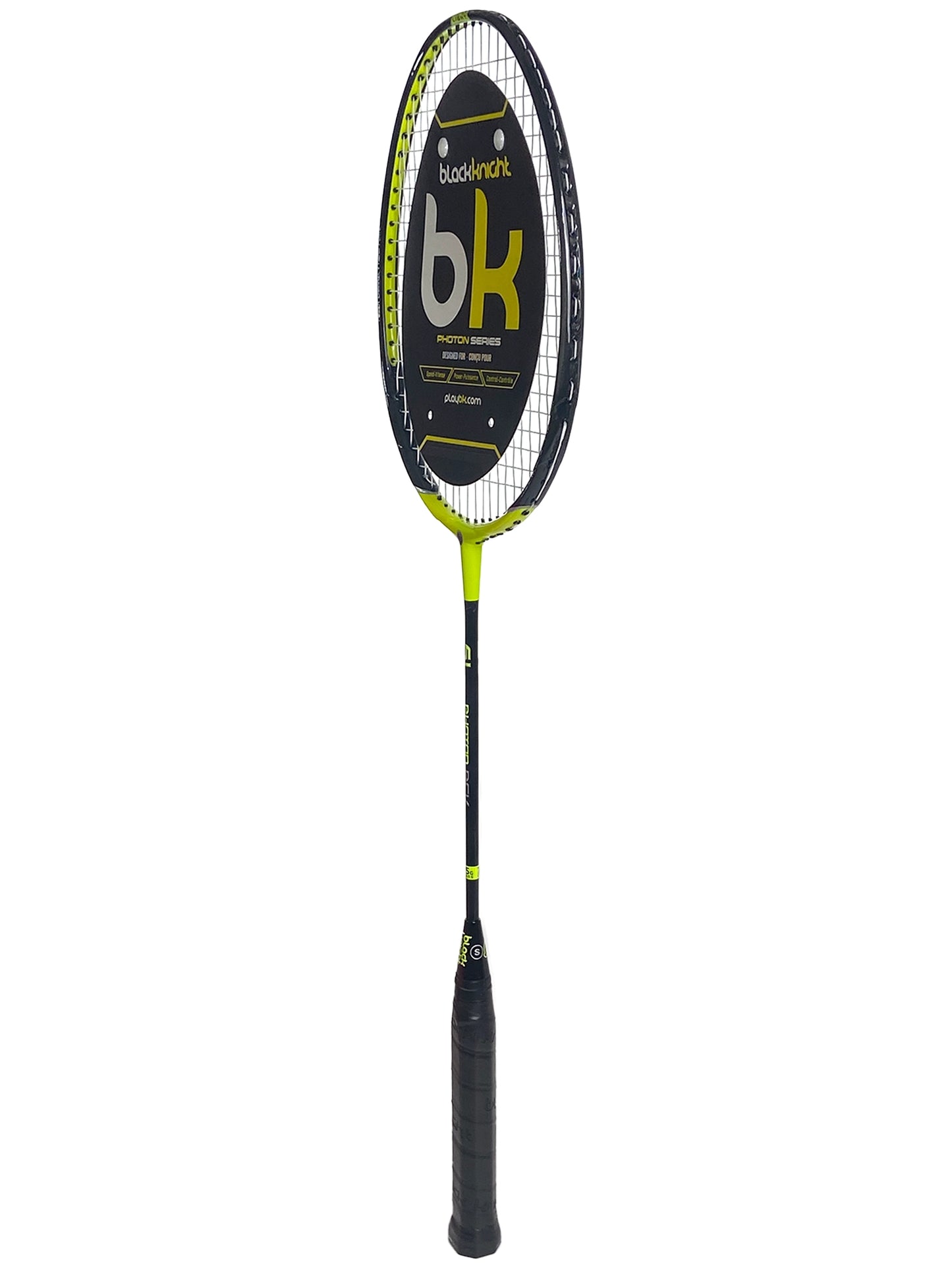 Black Knight Photon PCV Strung Black/Yellow