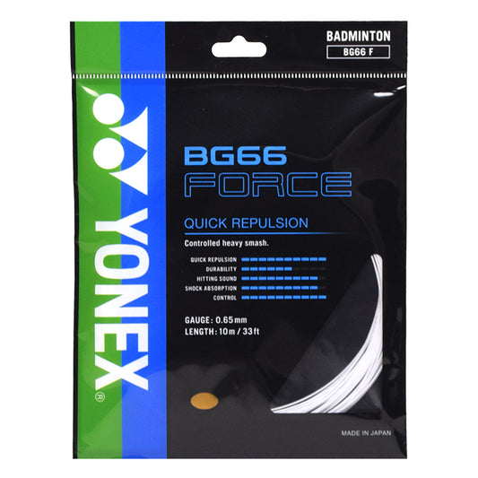 Yonex BG66 Force 10m Blanc