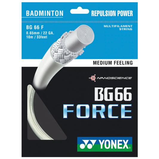 Yonex BG66 Force 10m Blanc