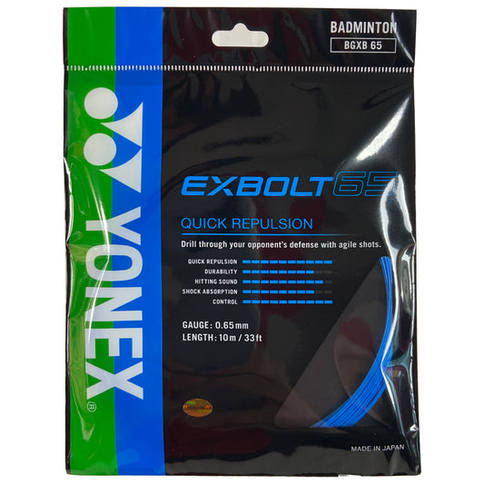 Yonex BG Exbolt 65 10m Blue