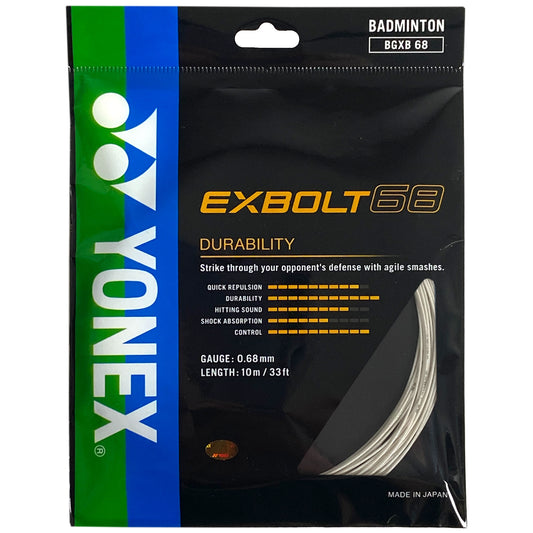 Yonex BG Exbolt 68 10m Blanc