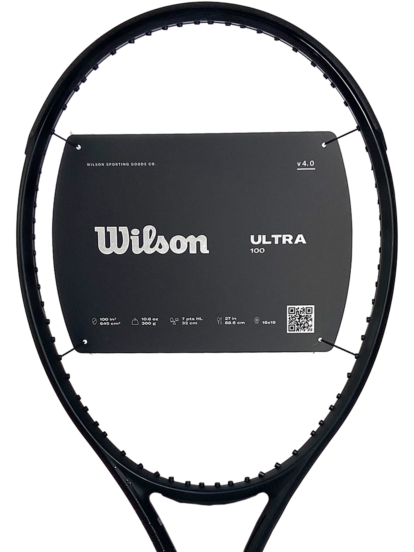 Wilson Ultra 100 V4.0 Noir Limited Edition (WR141111) | Tenniszon