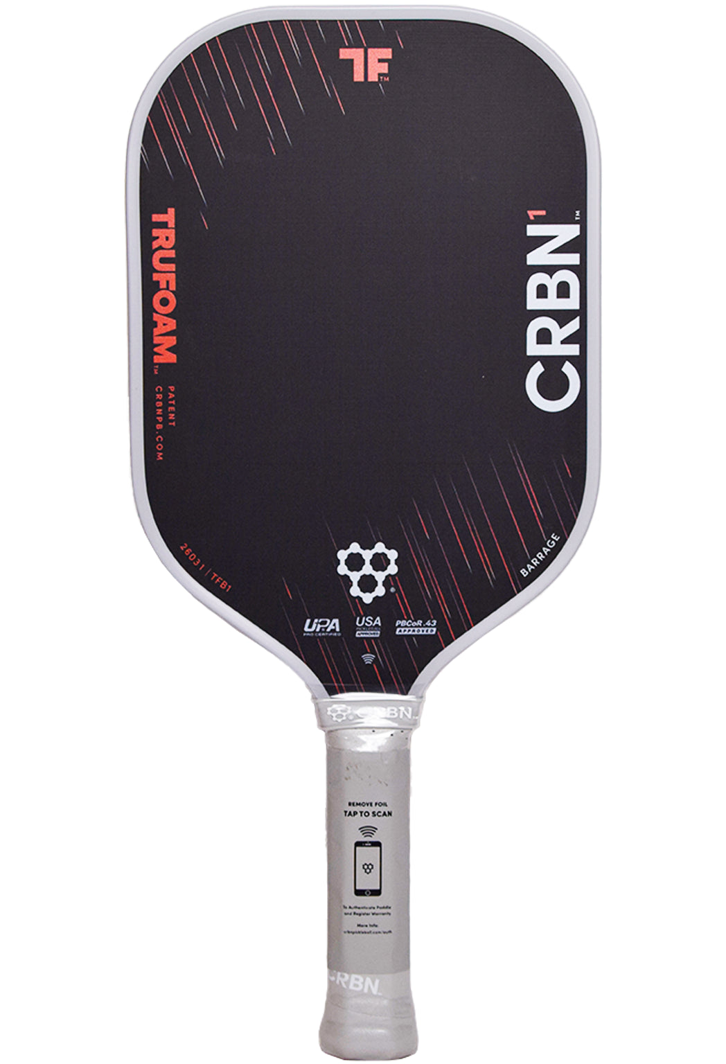 CRBN¹ TruFoam Barrage (Elongated, Long Handle)
