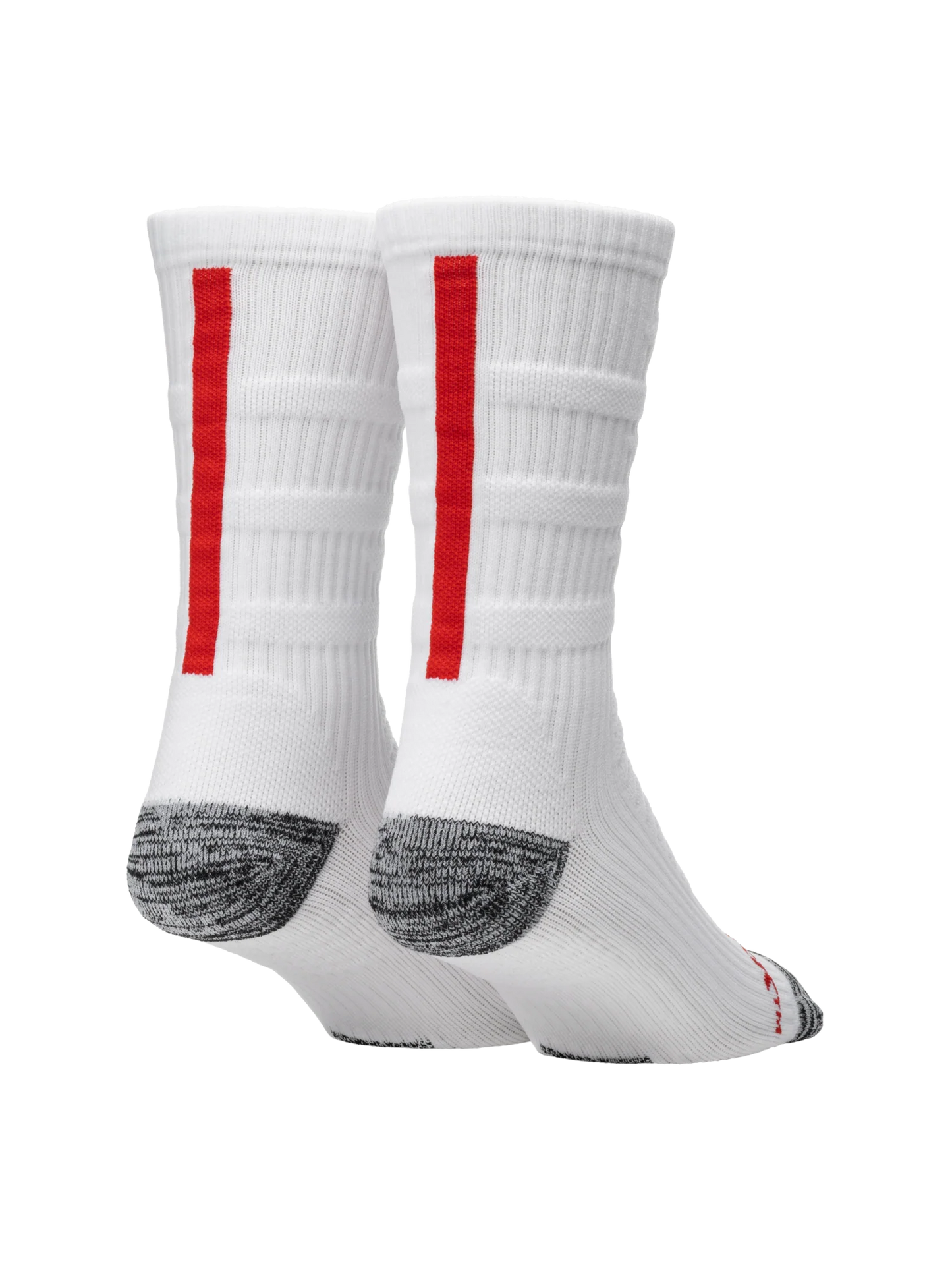 Selkirk Courtlock Chaussettes courtes de pickleball - Blanc/Rouge