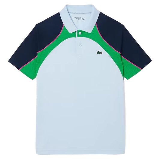 Lacoste Polo Ultra Dry Colour-Block pour homme DH8955-52-HIA