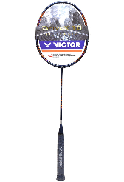 Victor DriveX 10 Metallic B Non cordée Noir-Bleu