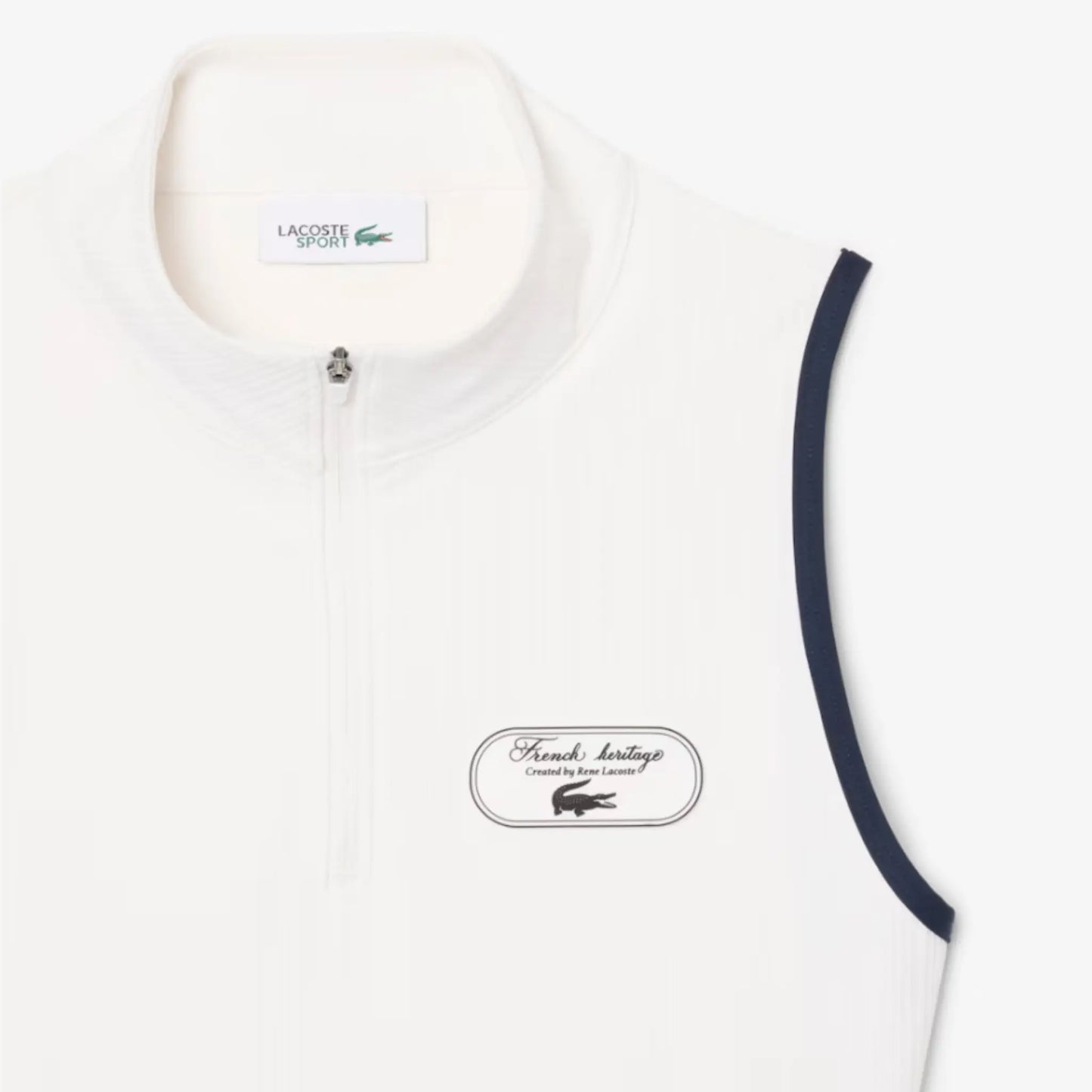 Lacoste robe Heritage texturée avec écusson pour femme EF6799-52-EV0