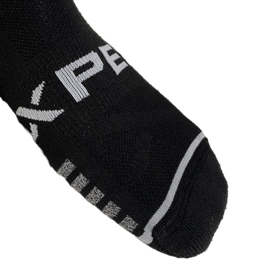 Thorlo Experia Ultra Light Padding Crew Socks - Black (EXTX00)