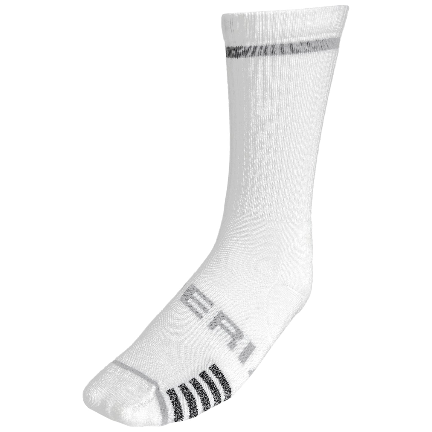 Thorlo Experia Ultra Light Padding Crew Socks - White (EXTX00)