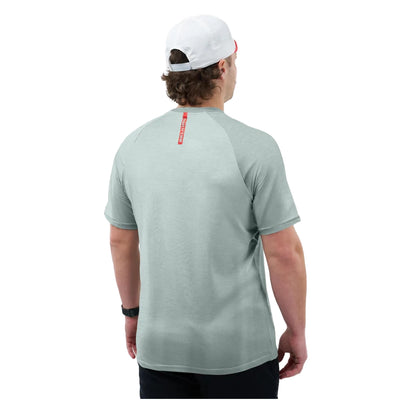 Selkirk Men’s Essentials DualSoft Short Sleeve Graphic Tee (Heathered Stone)