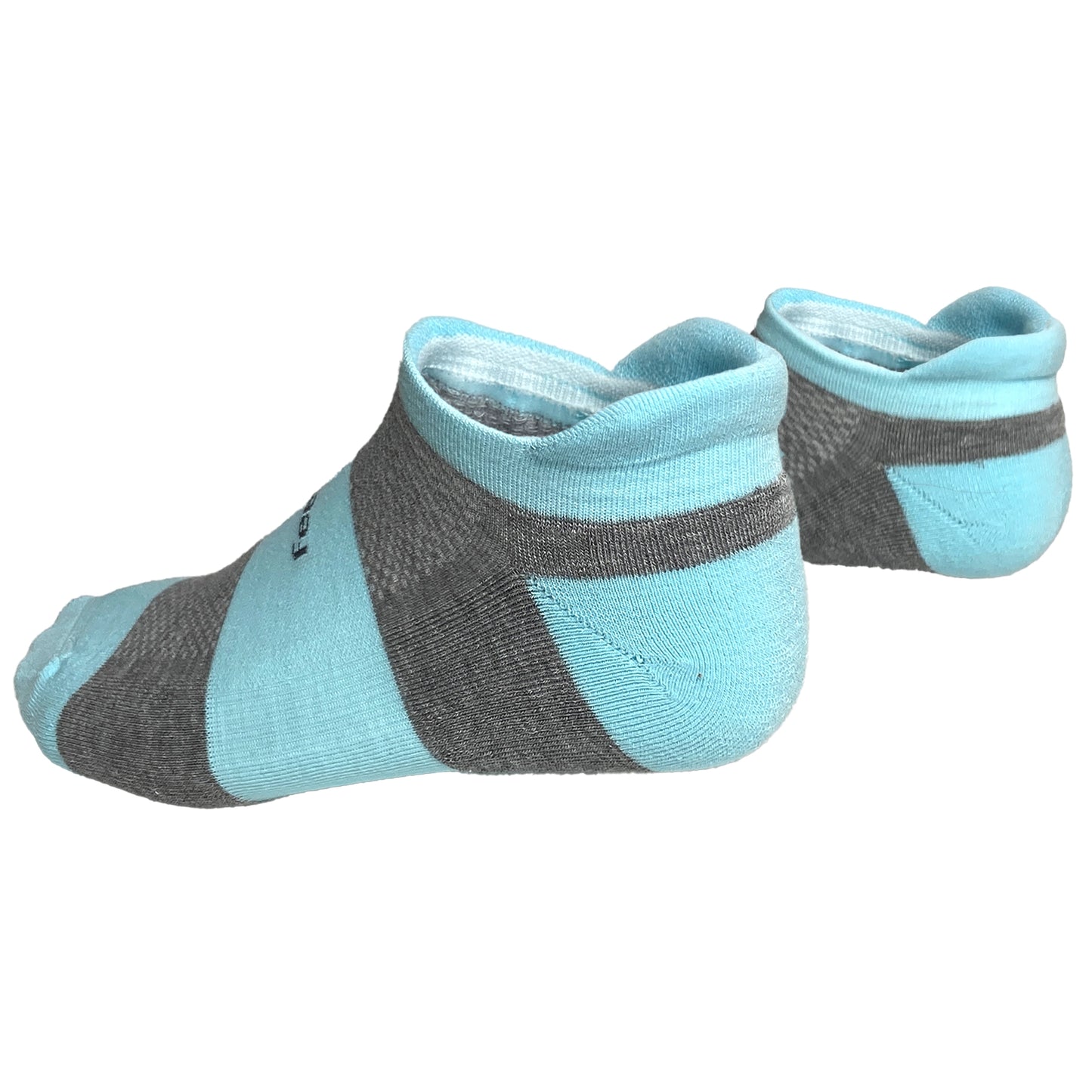 Feetures Chaussettes Hautes Performances Coussinées No Show FA503619 - Bliss Bleu