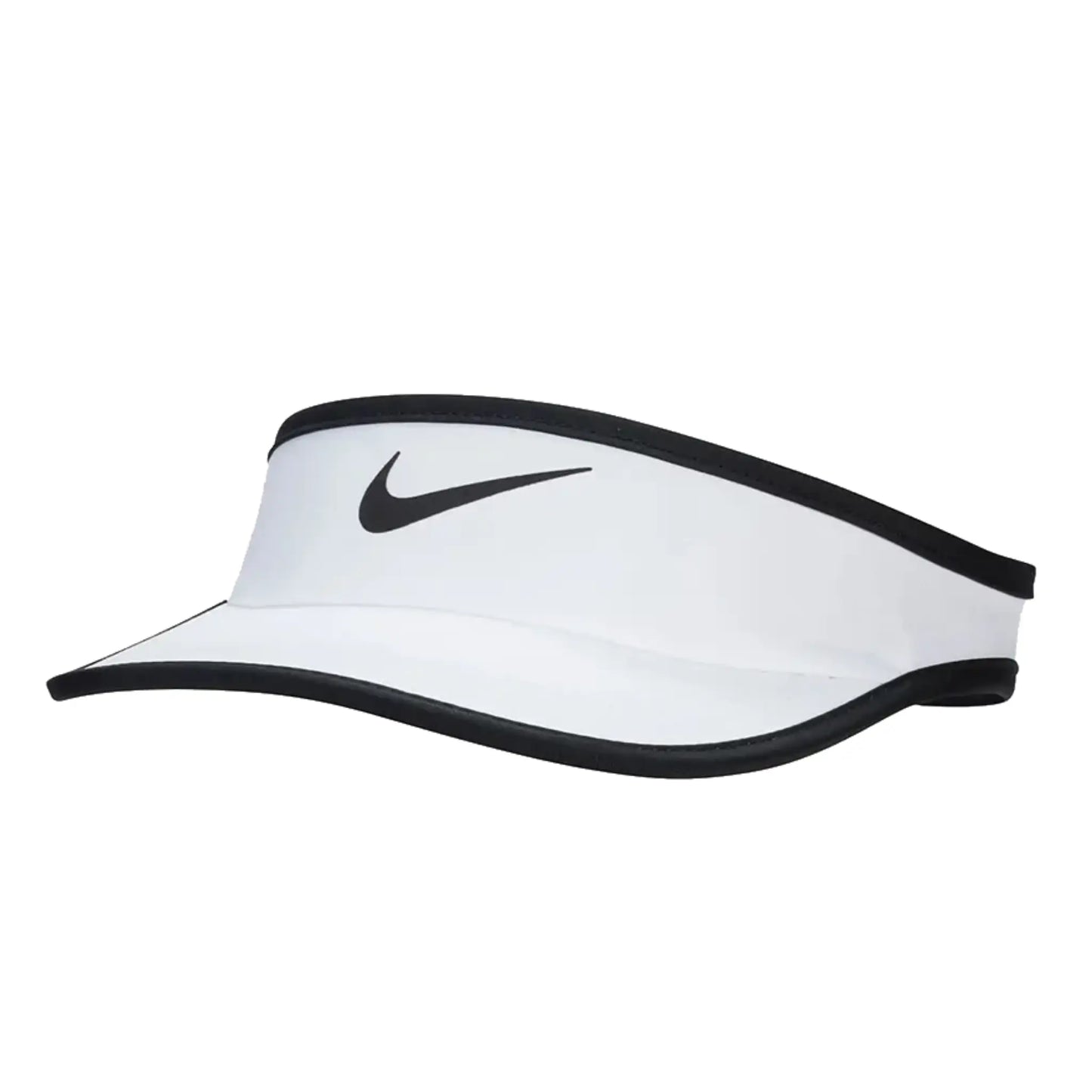Nike Junior DriFit Ace Visor Swoosh - White/Black FB5061-100