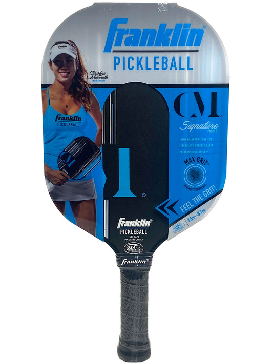 Christine McGrath Paddle - Signature Pro Player Paddle - 13mm - Blue