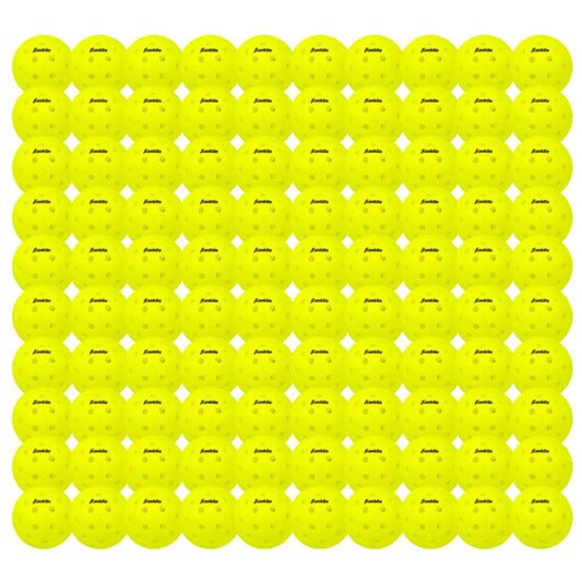 Franklin Pickleball X-40 Extérieur boîte de 100 - Jaune