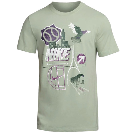 Nike Men's Court Dri-Fit Tee OC US Open FZ8109-370