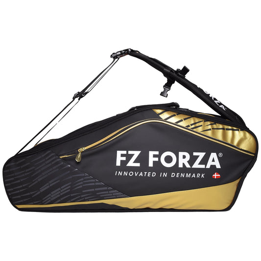 FZ Forza 6-Piece Tour Line Racket Bag 2025 Black/Gold