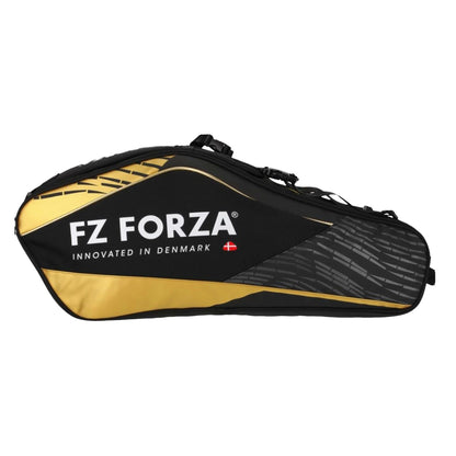 FZ Forza Sac de 6 raquettes Tour Line 2025 Noir/Or