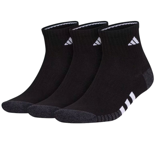 Adidas Cushioned Quarter Socks 3.0 GB4187 (3PK) Black